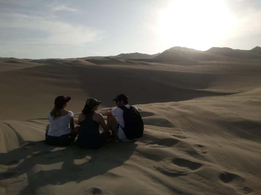 From Lima: Huacachina Oasis Tour, Winery & Desert Sunset - The wait before the dune ride