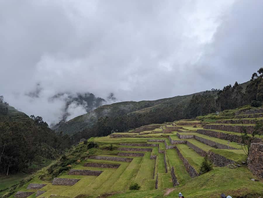 From Ollantaytambo:Moray, Salt Mines, Chinchero end in Cusco - Lunch in Maras gives the day a needed pause