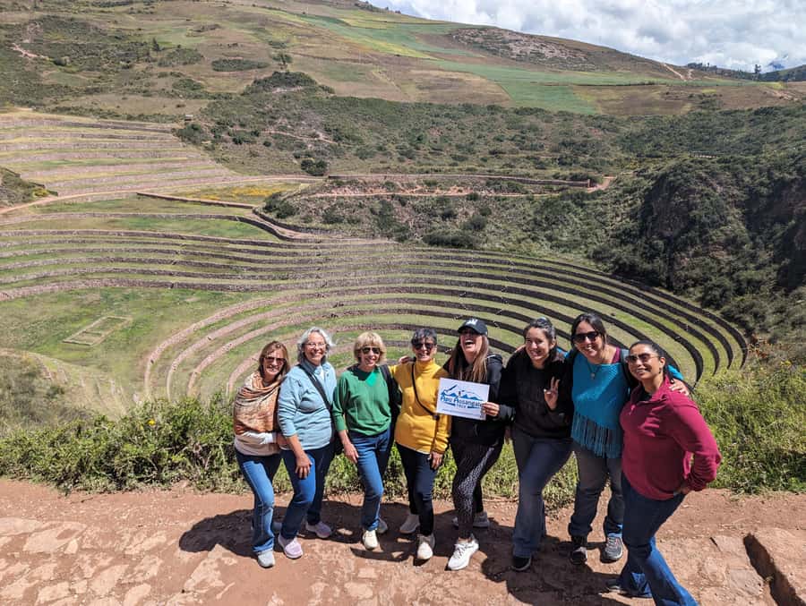 From Ollantaytambo:Moray, Salt Mines, Chinchero end in Cusco - Chinchero: ruins, weaving, and a closer look at Andean craft