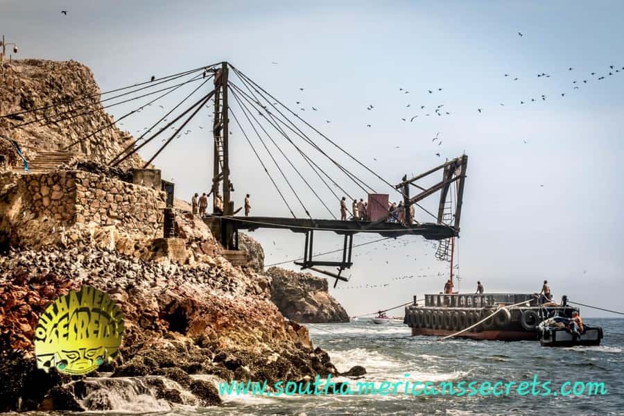 From Paracas: Ballestas Islands tour all Inclusive - The first speedboat ride and port views