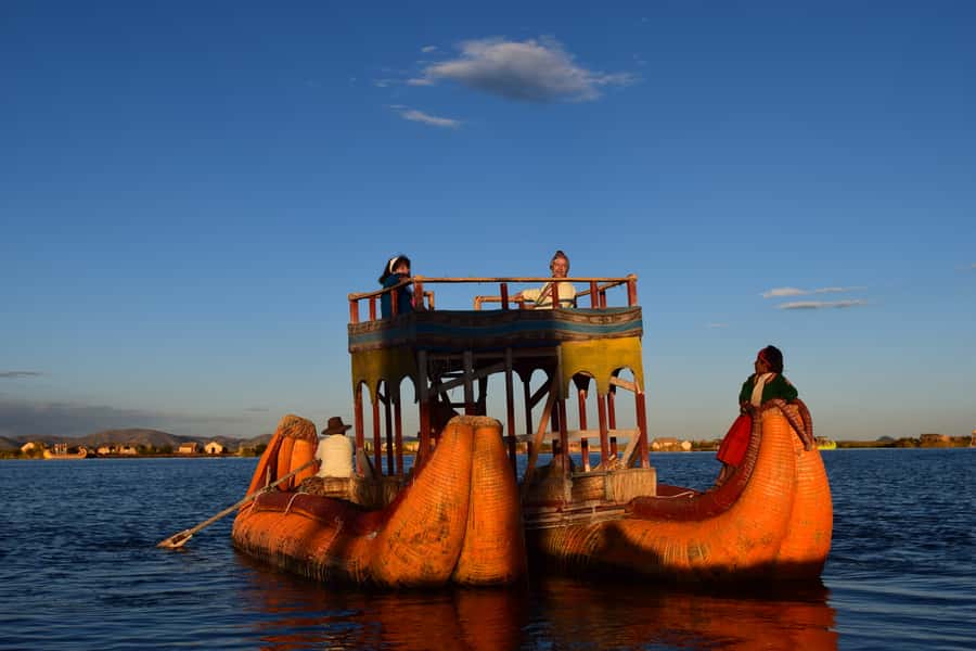 From Puno: 3-Hour Uros Floating Islands Tour - Leaving Puno by comfortable motorboat