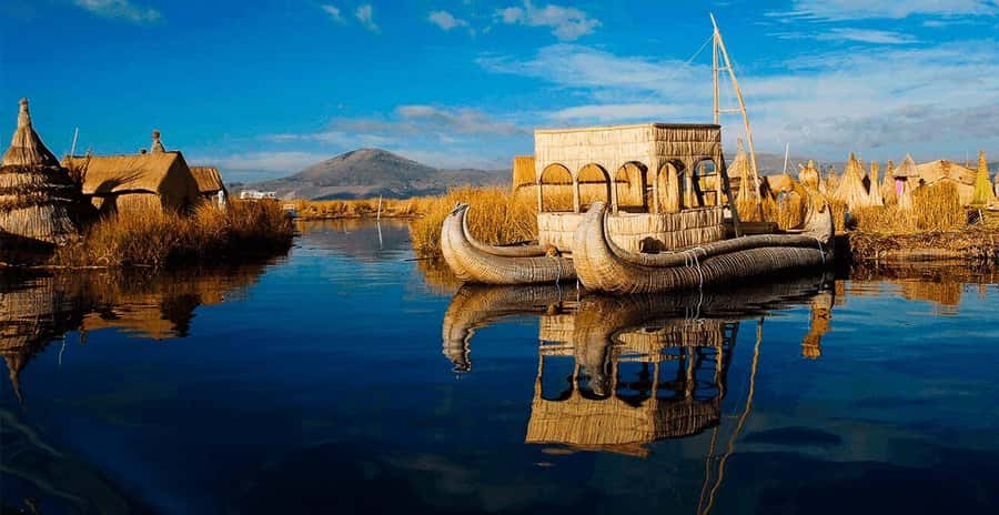 From Puno: Excursion to Uros and Taquile Islands + Income - Taquile Island and the importance of woven clothing