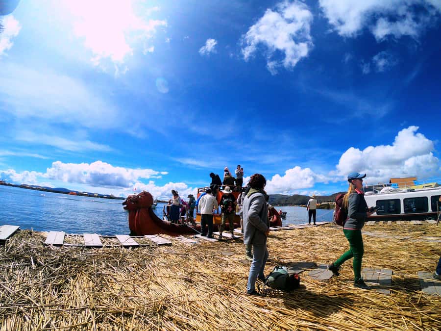 From Puno: Uros floating islands half Day tour - Meeting the Uros community