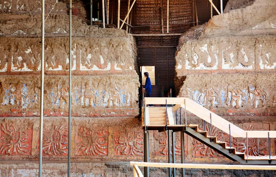From Trujillo: Temple of the Moon and Sun and Chan Chan - Why this day matters: Moche and Chimú side by side