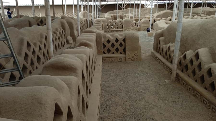 From Trujillo: Temple of the Moon and Sun and Chan Chan - Chan Chan Site Museum and the Chimú story