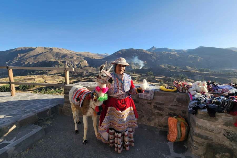 Full day excursion to Colca Canyon - Cruz del Cóndor and the canyon’s great view