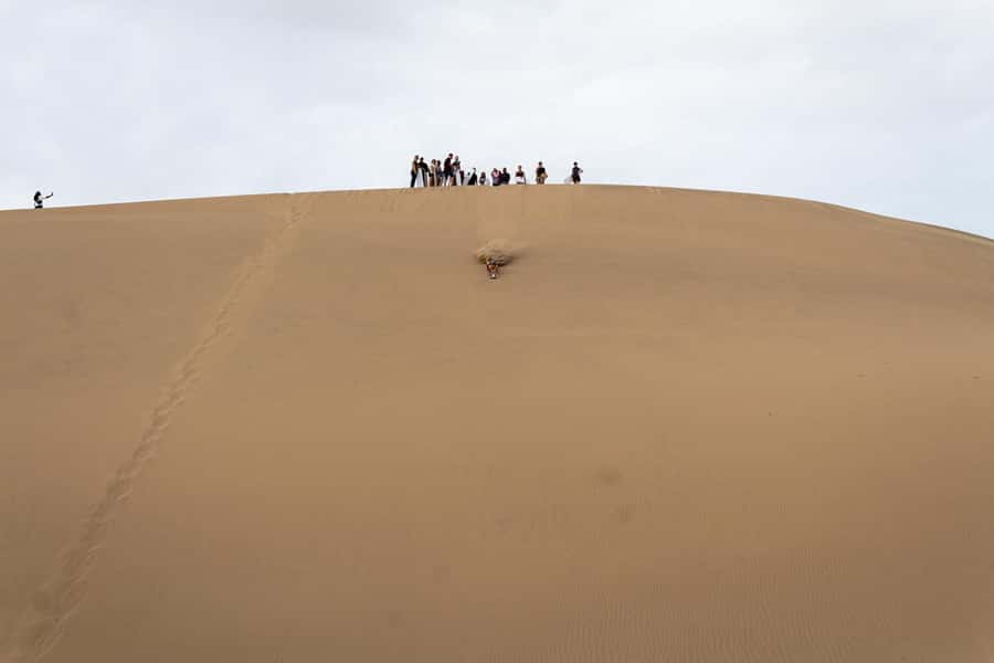 Huacachina: Sandboarding and 4x4 Desert Adventure - Dune-top views of the Huacachina Oasis