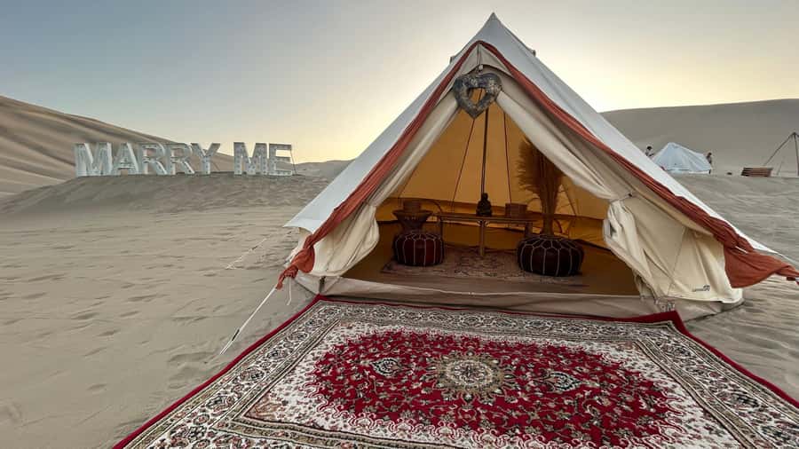 Ica | Huacachina: Desert Glamping | Night Under the Stars - Who Will Enjoy This Desert Night Most?