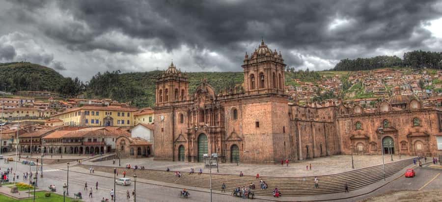 In Cusco: Saqsaywaman, Qenqo, Pukapukara, Tambomachay. - Tambomachay and the famous Inca water features