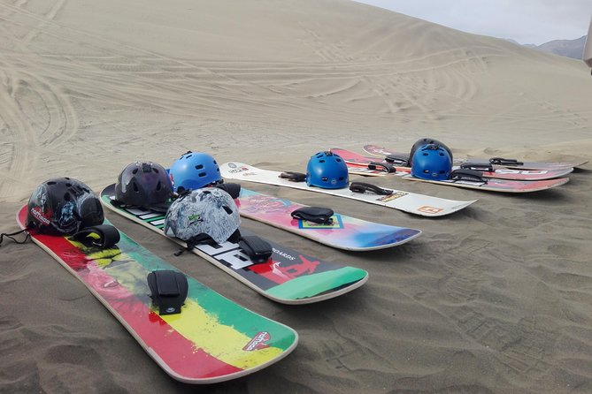 In Lima: Sandboarding Off Road Half Day!! - Your first run begins on a small dune