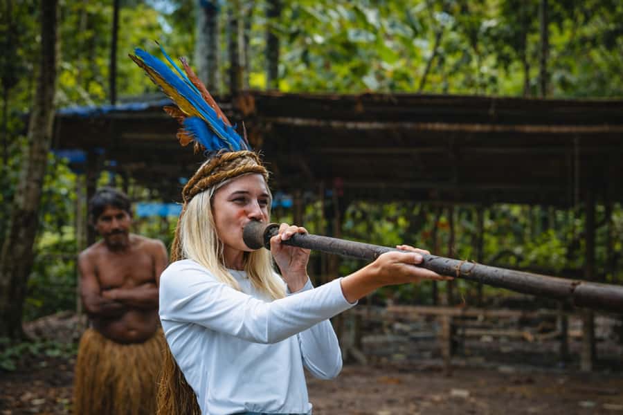 Iquitos to the Amazon: 2-Day Jungle & Wildlife Experience - Turning onto the Yanayacu River