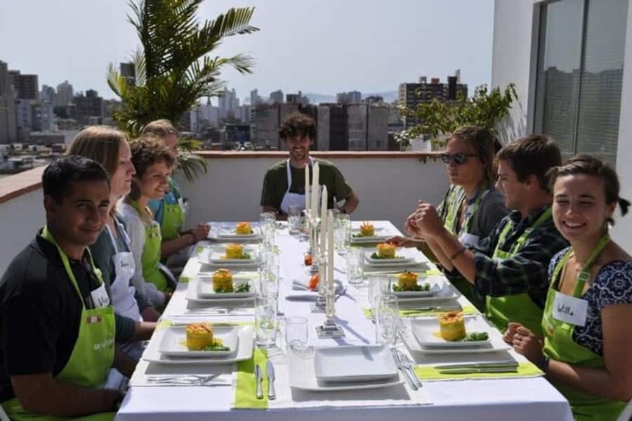 Lima: 4-Course Peruvian Cooking Class in Miraflores - Eating as you go, not waiting for the final course