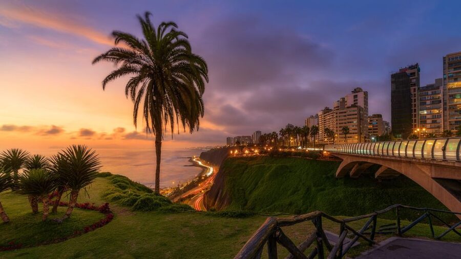 Lima: City Sightseeing Panoramic Bus Tour - Miraflores brings parks, mansions, and the Pacific