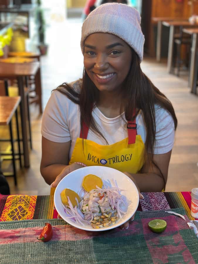 Lima: Cooking Workshop and Water Circuit Tour - Making ceviche with fresh ingredients