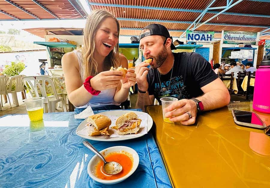 Lima: Food Tour on Local Market - Barrios Altos: starting with corn and stuffed potatoes