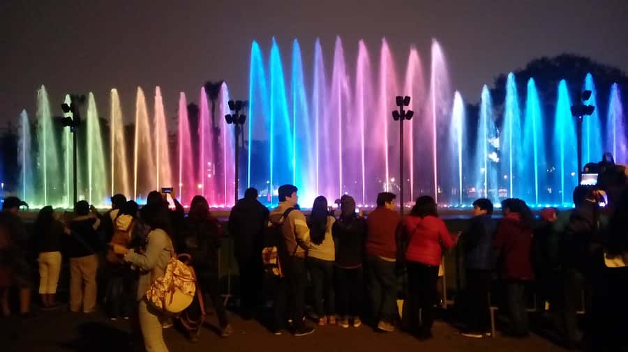 Lima: Live Magic Water Show Experience - Starting from San Isidro, Miraflores, or Barranco