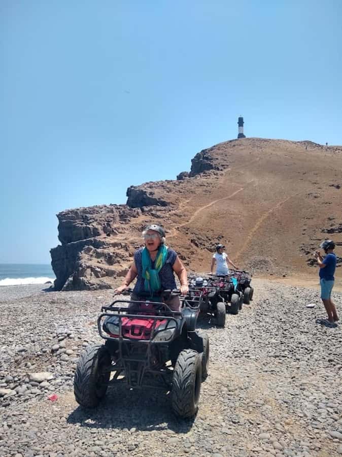 Lima: Lunuhuaná Extreme All In + Cerro Azul + Rafting + ATV + Canopy - Early pickup and the long ride south