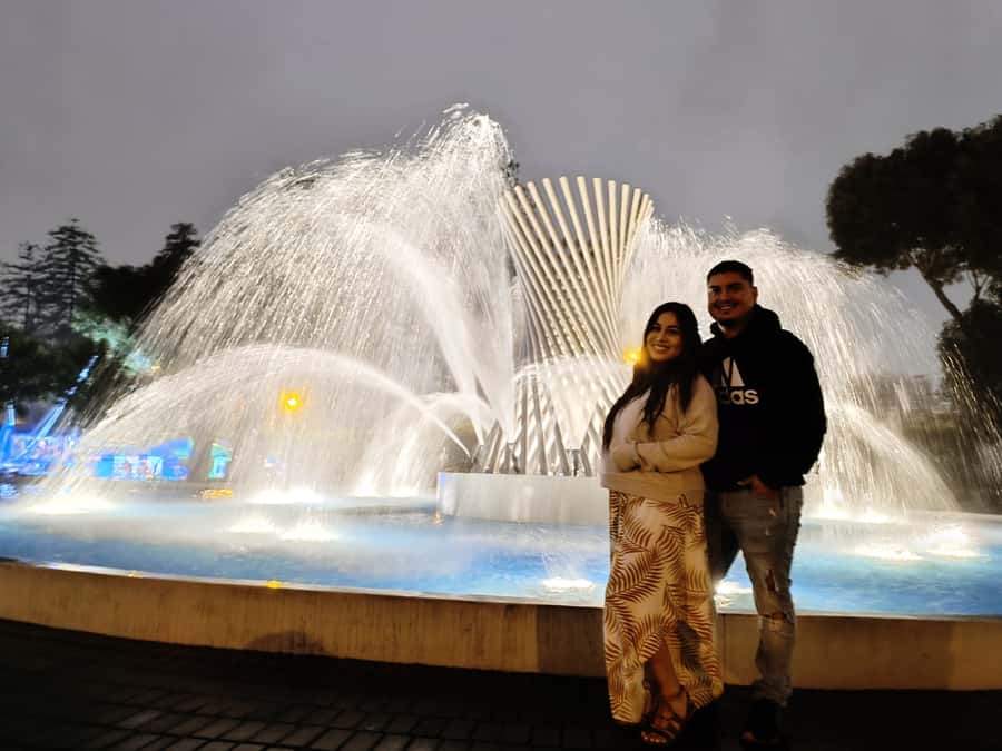 Lima: Magic Water Circuit Light Show Tour with Pickup - The Fantasy Fountain light, water, and sound show