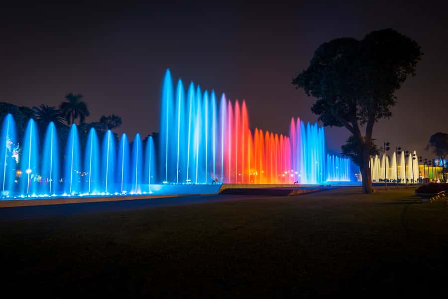 Lima: Magic Water Circuit Light Show Tour with Pickup - Hotel pickup makes the evening easier
