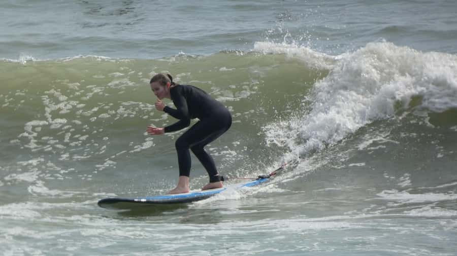 Lima: Surf Class with Equipment and Instructor - Staying in the sea after the lesson