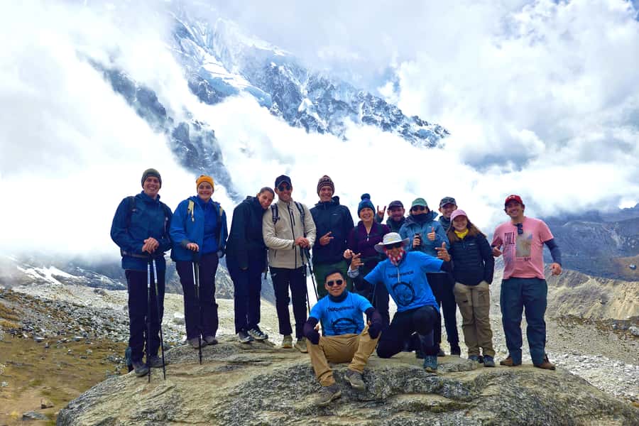 Machu Picchu: 5-Day Salkantay Trek with Panoramic Train - Day 2: Salkantay Pass, glacier views, and the descent to cloud forest
