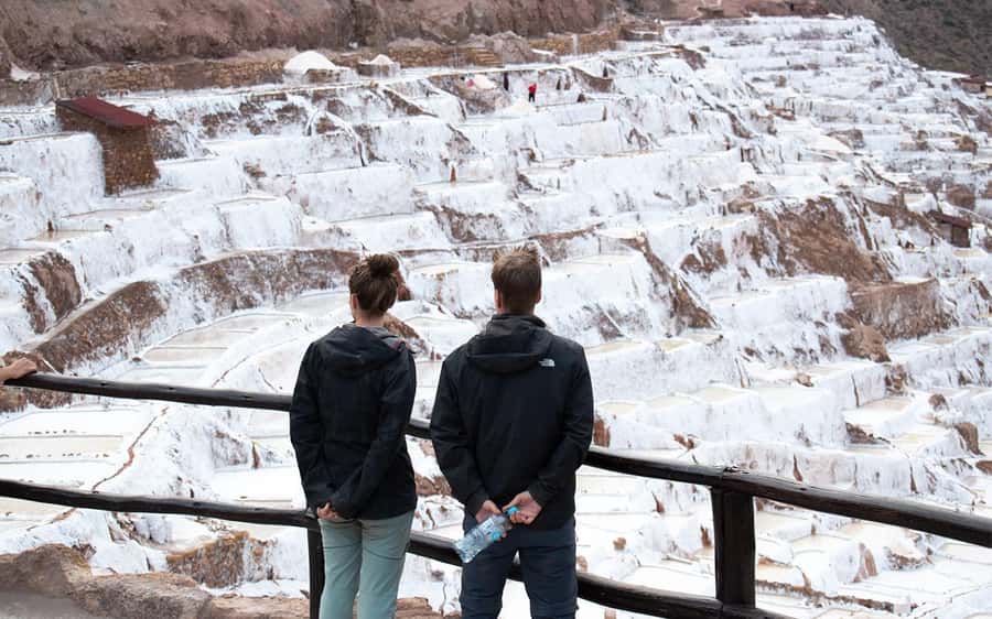 Maras Moray - Maras salt pans and mountain water
