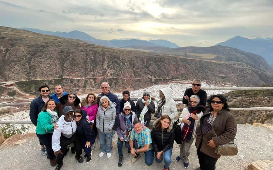 Maras Moray - Chinchero textiles and the first stop of the morning