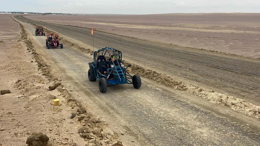 Mini Buggy GO KART in Paracas National Reserve - Starting in Paracas and learning the buggy