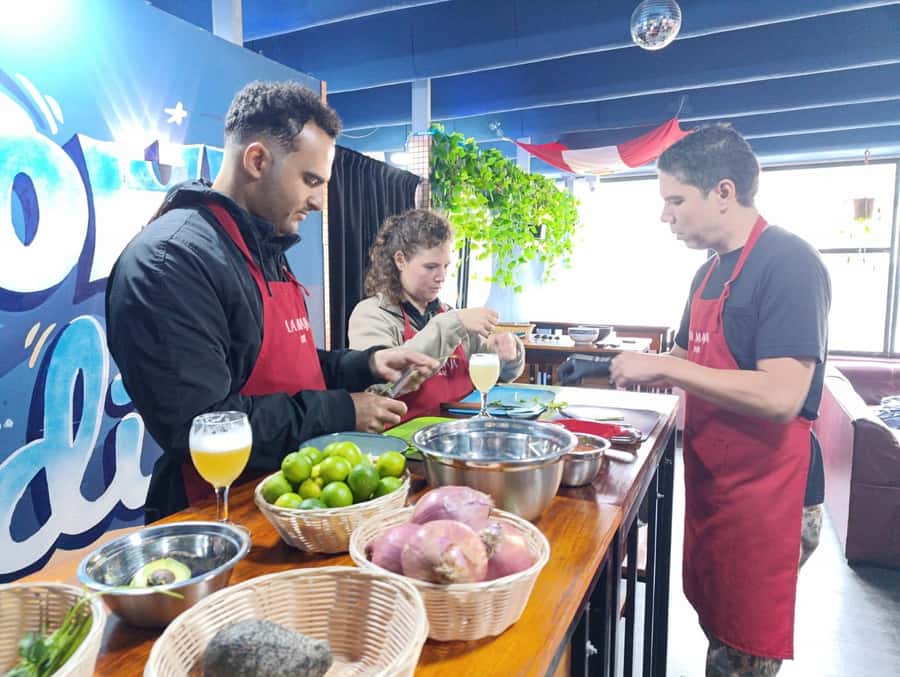 Miraflores: Amazing Peruvian Cooking Class Ceviche Seafood and Pisco Sour - Who should book this Miraflores class?