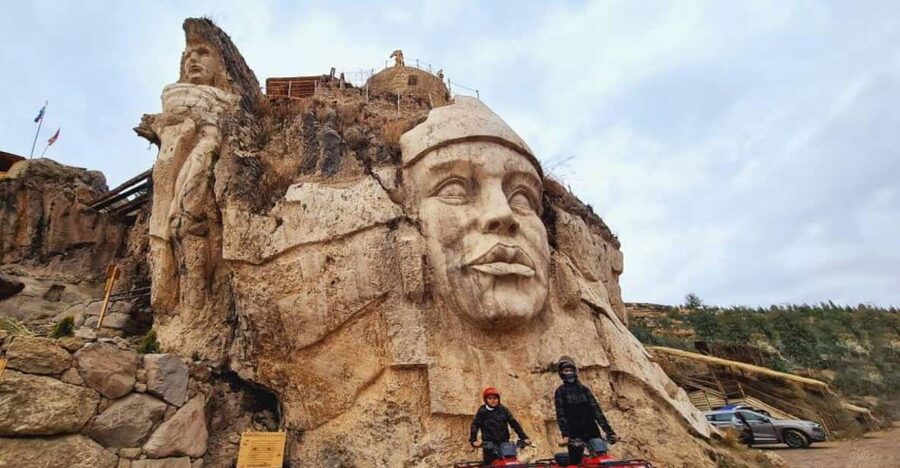 New attraction Morada de los dioses in ATVs - The return ride and trip back to Cusco