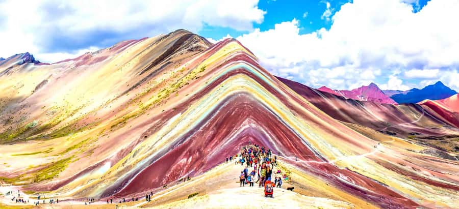One day tour to Rainbow Mountain and Red Valley (optional) - Group size, guide service, and photographs