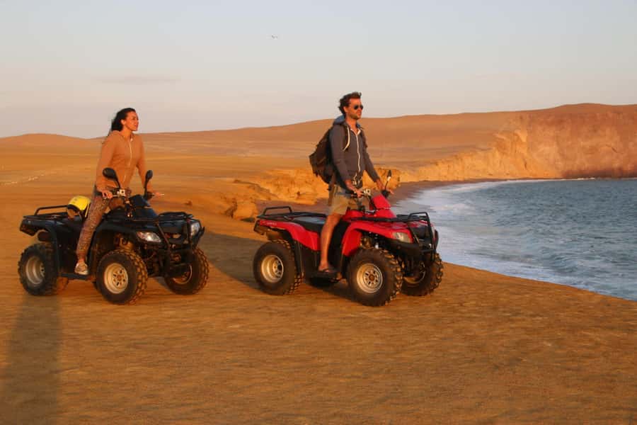 Paracas: Drive ATV and Buggy in Paracas Reserve - The safety briefing sets the tone