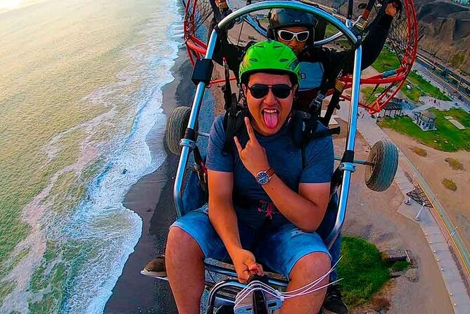 Paragliding in Lima - Costa Verde - What You See Above Magdalena, San Isidro, Miraflores, and San Miguel