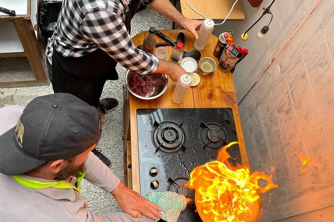 Private Cooking + Market with Maido's Former Creative Chef (+trasportation) - Preparing five Peruvian dishes from scratch