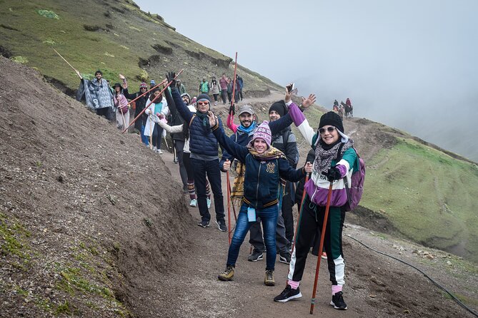 Private Rainbow Mountain Tour From Cusco – Vinicunca Rainbow Mountain - The walk back and lunch in Cusipata