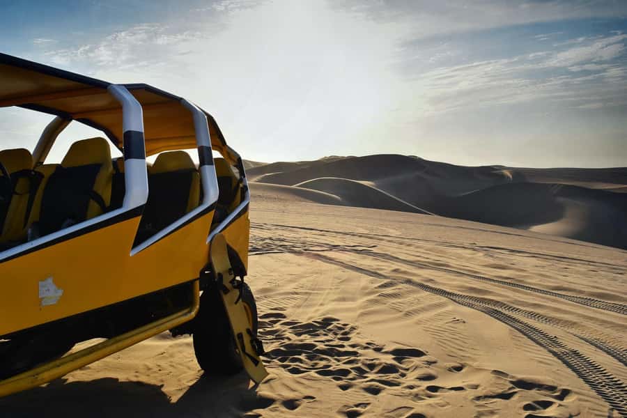 Pro Sanboarding or skiing in Huacachina from Lima - Day trip - First Views of the Huacachina Oasis