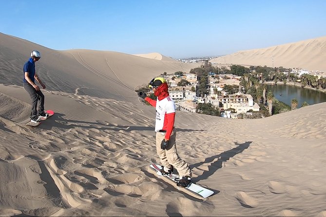 Professional Sandboard & Sandski Tour in Ica, Peru - Starting at Huacachina at 3 p.m.