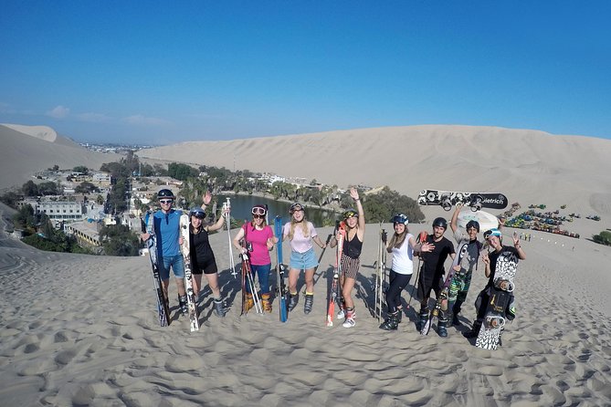 Professional Sandboard & Sandski Tour in Ica, Peru - The first 10 minutes on foot