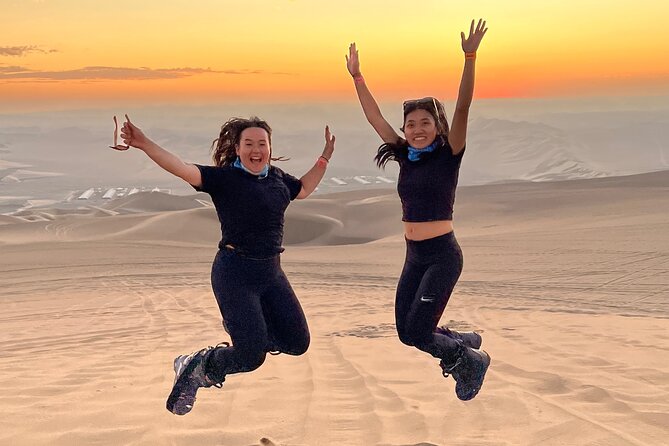 Professional Sandboarding and Sandskiing Tour, Ica, Peru - Riding the Buggy Into the Dunes
