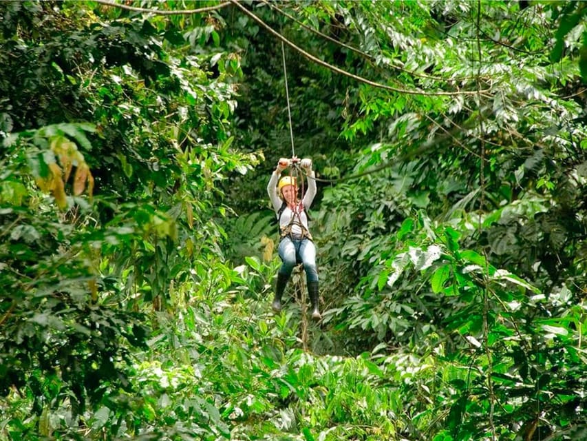 Puerto Maldonado: Jungle Adventure |Zipline + Canopy + Kayak - Lunch is included, but allow extra time