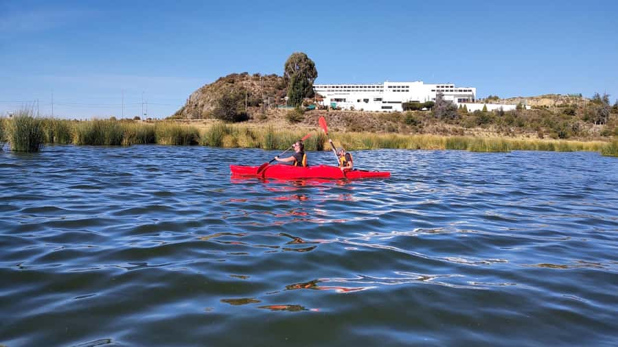 Puno: 2-day Uros Kayak Tour with Homestay at Amantani Island - Meeting the Uro community on floating islands