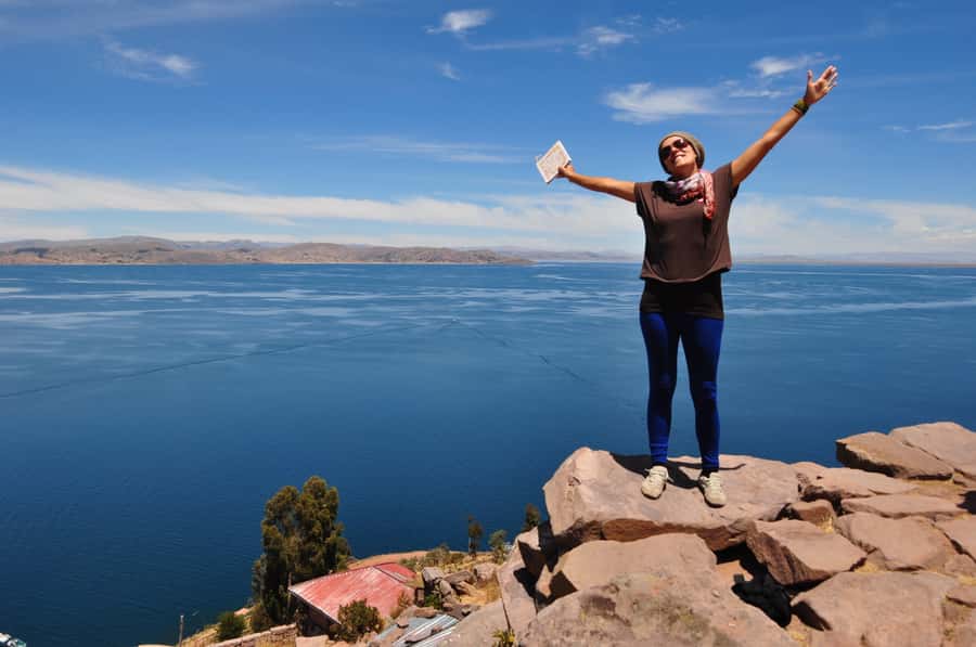 Puno: Lake Titicaca Day Tour - Walking onto the Uros floating islands