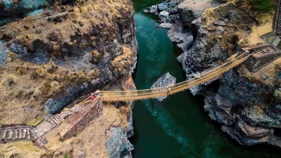 Queswachaka : Tour Inca bridge - Breakfast in Cusipata sets the pace