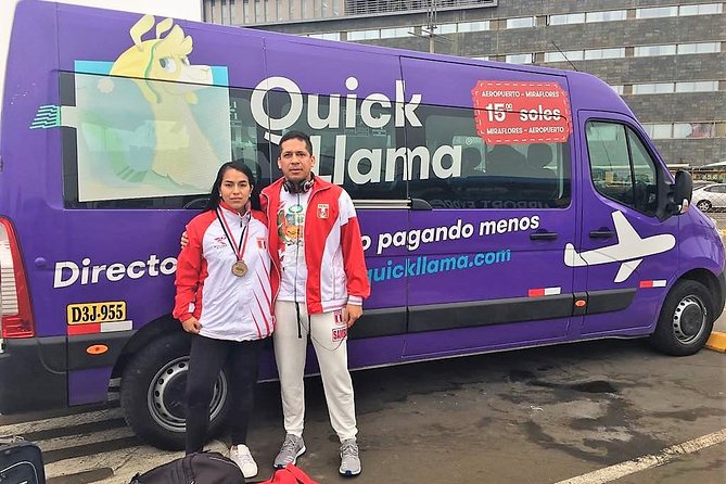 QuickLlama: Door-to-door transfer from Miraflores to Lima Airport - The $5.95 Price and Real Value