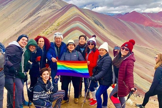 Rainbown mountain cusco 1 Day - Before Sunrise: Pickup Between 4:00 and 5:00 a.m.