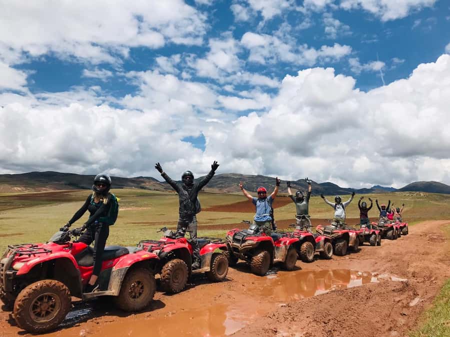 Sacred Valley: Maras & Moray ATV Tour from Cusco - Riding through Maras with mountain views