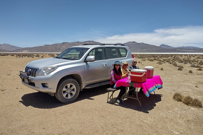 Salinas National Reserve PRIVATE TOUR - The picnic lunch is part of the attraction
