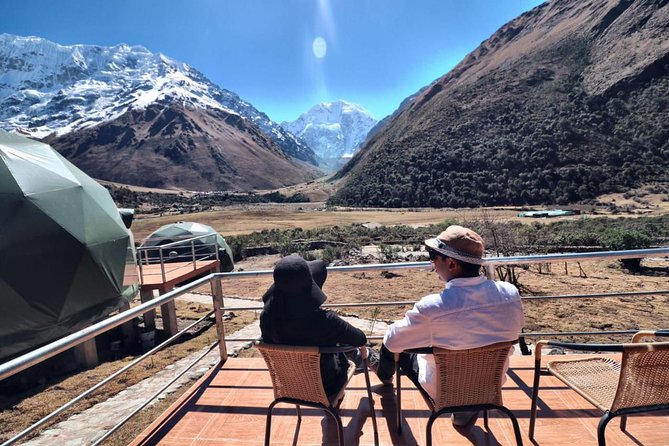Salkantay Trek 4 Days to Machu Picchu by Glamping Sky Lodge Dome - Day 3: Waterfalls, streams, and the upper jungle