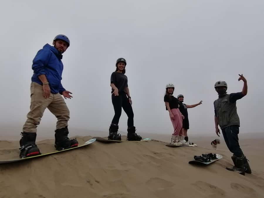 Sandbording in Lima - Two and a Half Hours of Sandboarding