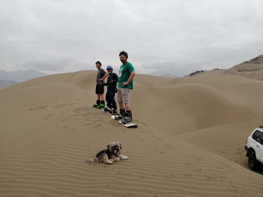 Sandbording in Lima - Who Will Enjoy This Most?